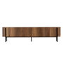 Nordure Nexus Soporte para TV Nogal Barok y Negro